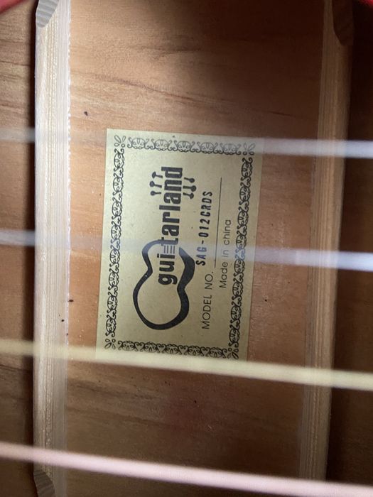 Классическая гитара guitarland