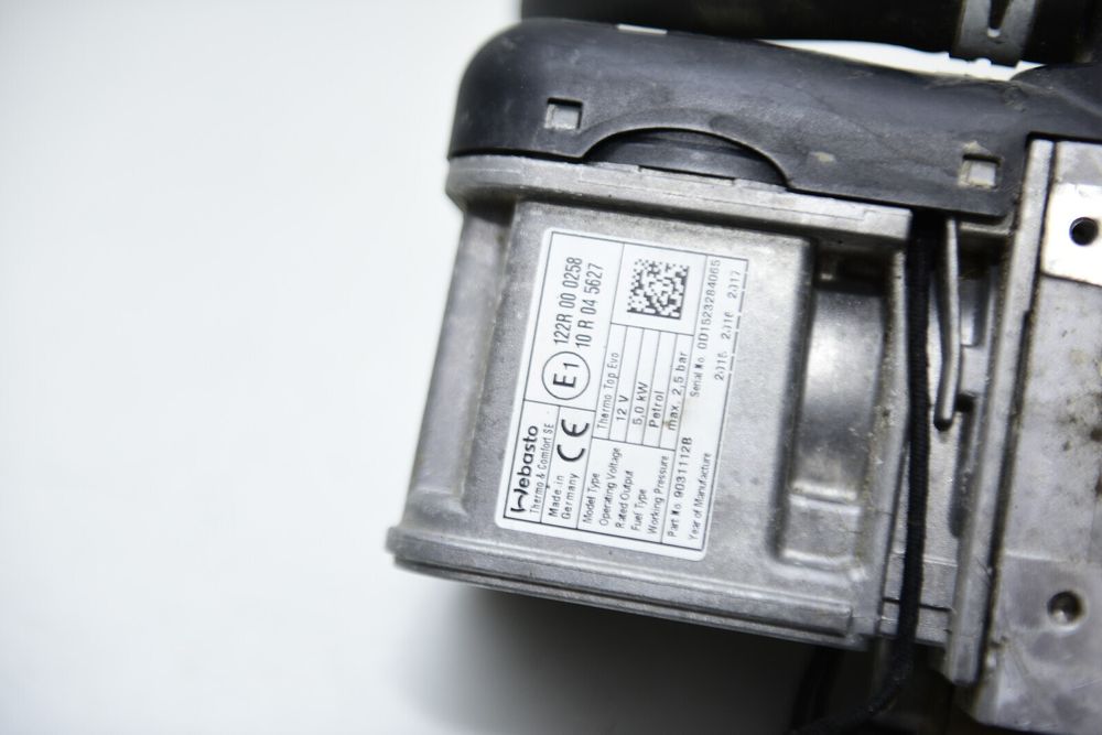 Skoda Superb 2.0TSI webasto standheizung 3q0815005D