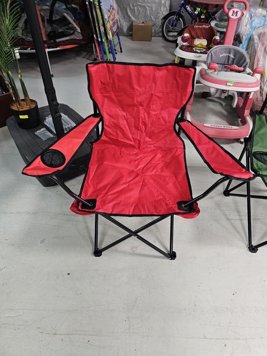 Рибарски стол сгъваем плаж къмпинг