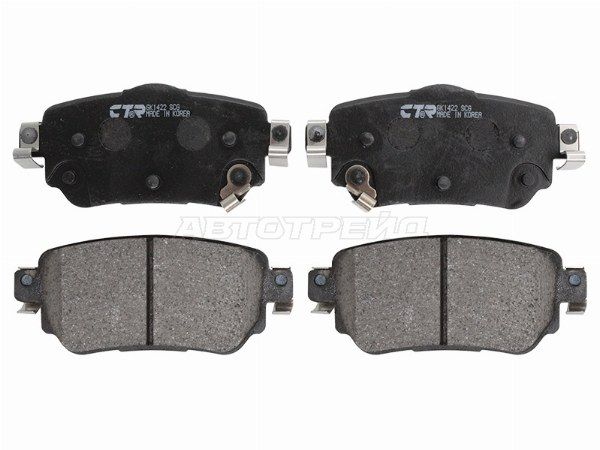 Колодки тормозные зад  Nissan Qashqai