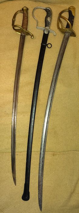 Sabie de lupta germana artilerie franceza cavalerie 1822 subofiter 1821