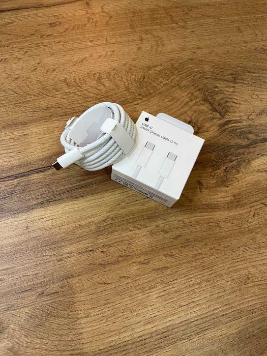 Кабель USB TypeC (M), 2 м, белый очень хорошое качества