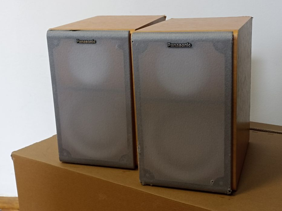 Set/PerecheBoxeAudio-Raft SB-PM21, 6ohmi, 2x40W, impecabile, cu plasa protecție, originale-Panasonic.