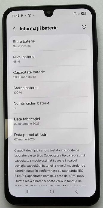 Samsung A16 4/128Gb (AG35 Vaslui B.35074) Garantie 2 Ani!