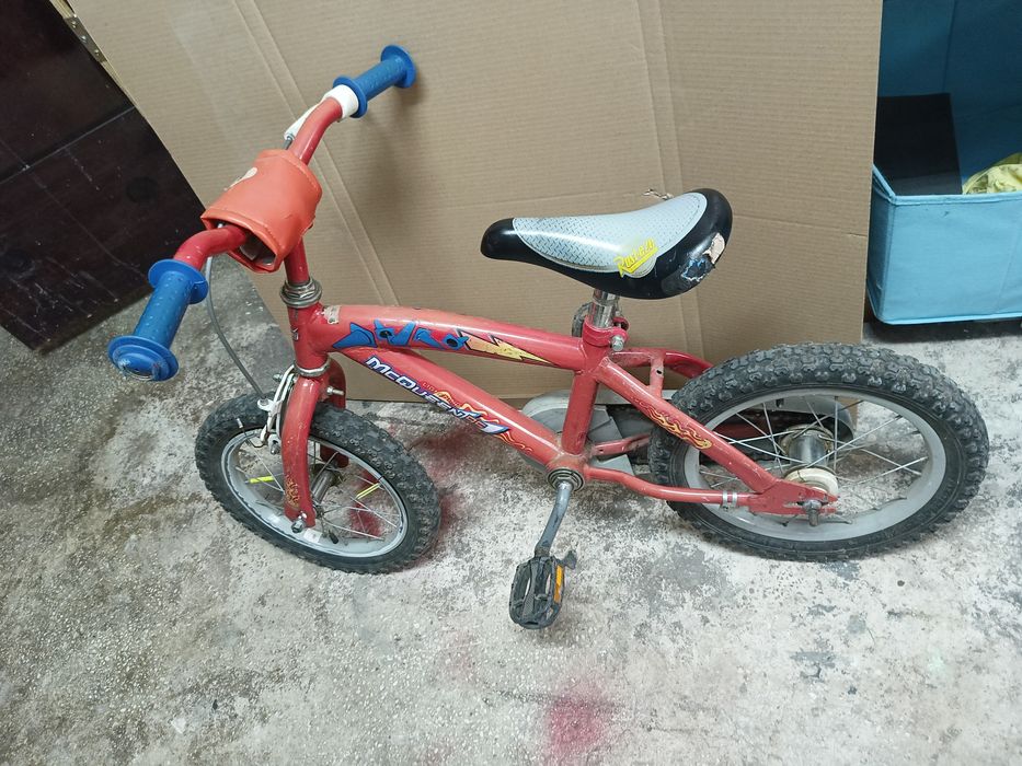 Bicicleta copii fulger mcqueen