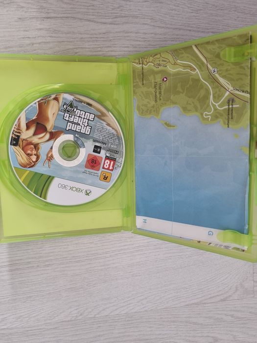 Диск гта 5 Xbox новый диск карта