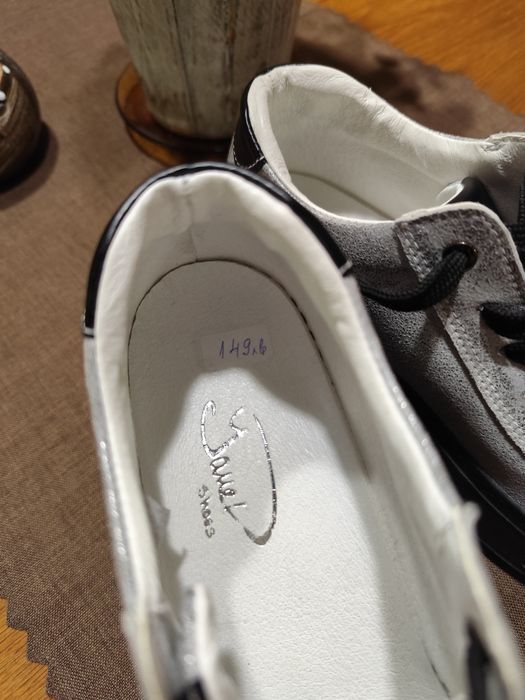 Дамски кожени ежедневни обувки