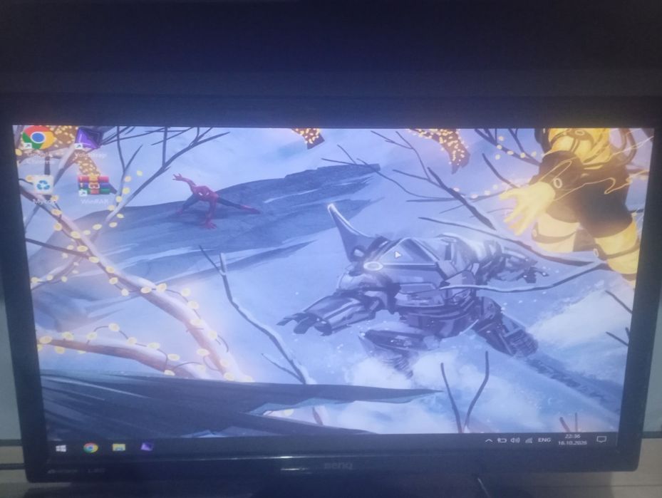 hpProBook4540s+benq gl2450+ajazz ak820