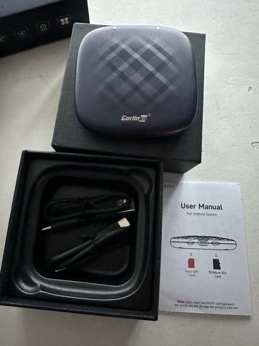 Carplay Android Auto - Calinkit TBox Plus - SIM 4G