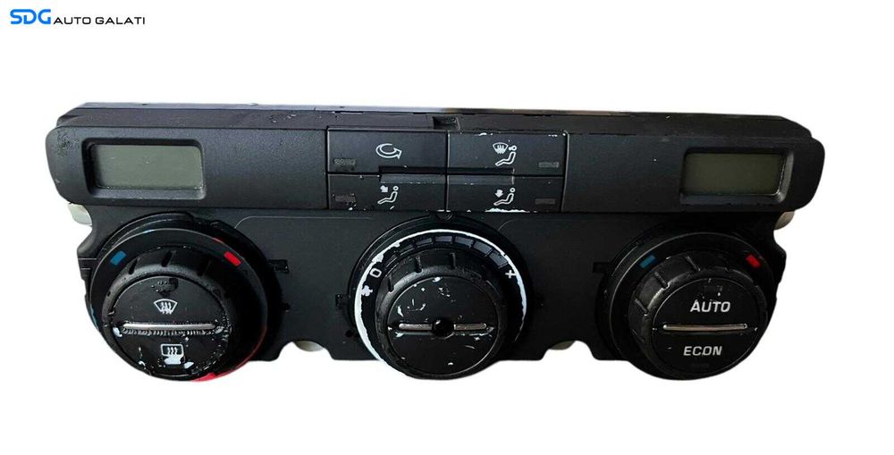 Panou Modul Unitate Comanda AC Aer Conditionat Clima Climatronic Dublu Dual Zonec Volkswagen EOS 2006 - 2010 [LC0595]