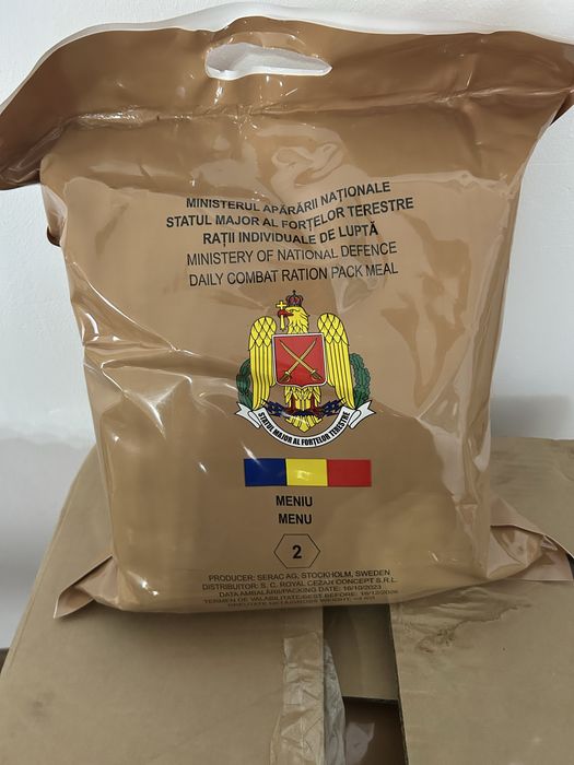 MRE armata romana