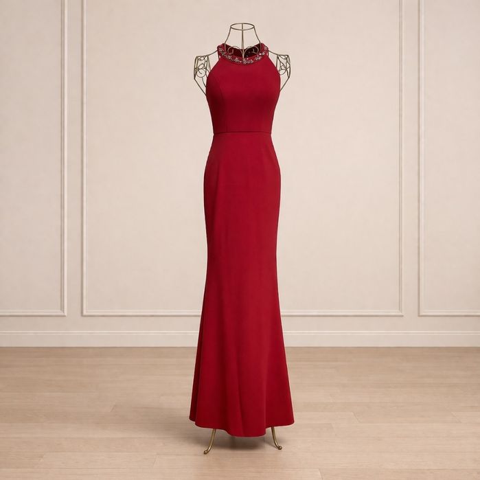 Rochie roșie de eveniment