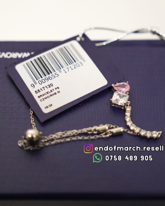 Bratara Swarovski Attract Soul double crystal