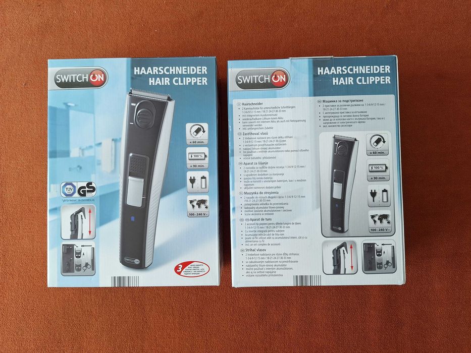 Aparat de tuns electric, alimentare  la baterii sau 220 V