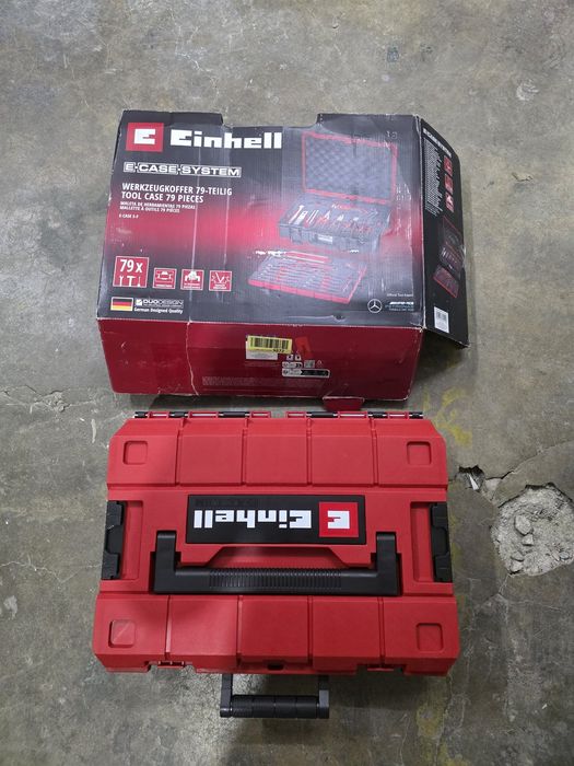 Trusa de scule 79 piese in valiza rigida Einhell E-Case