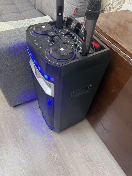 Колонка блютуз и караоке