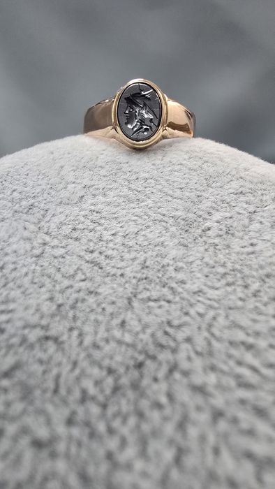 ‼️Златен пръстен с камея - Царска Русия‼️