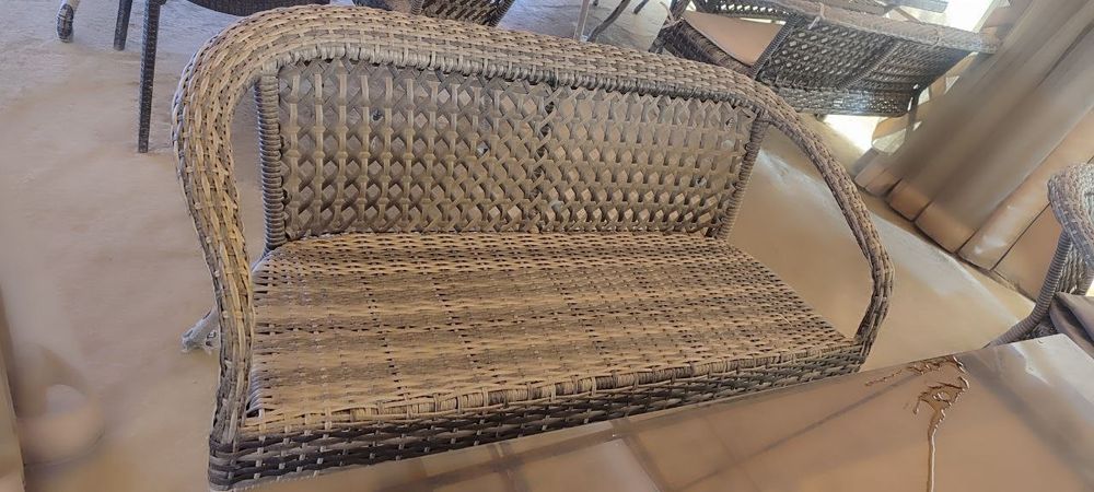 Мебель ротанговая для сада или бизнеса