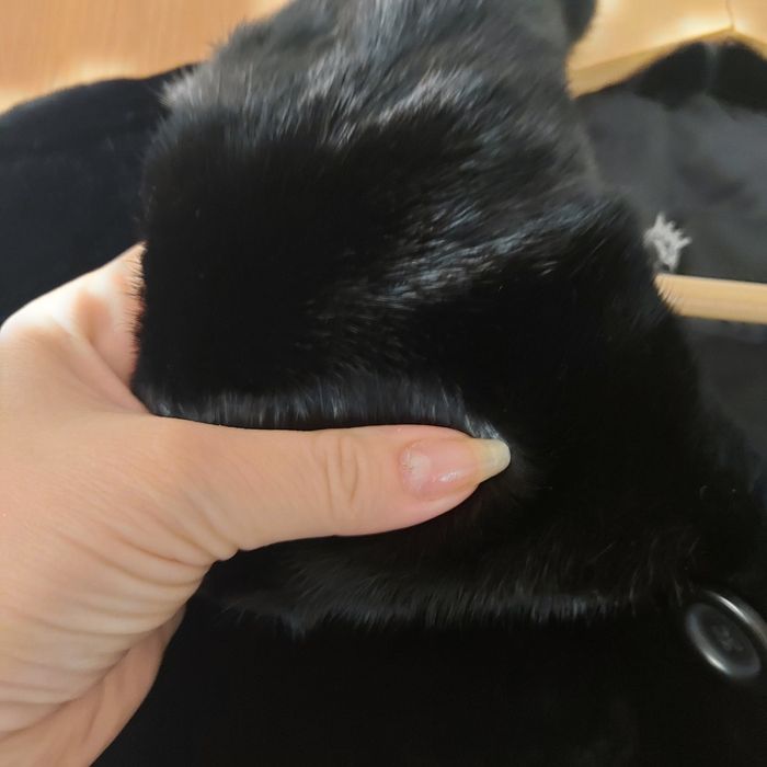 Мужская шуба цигейка