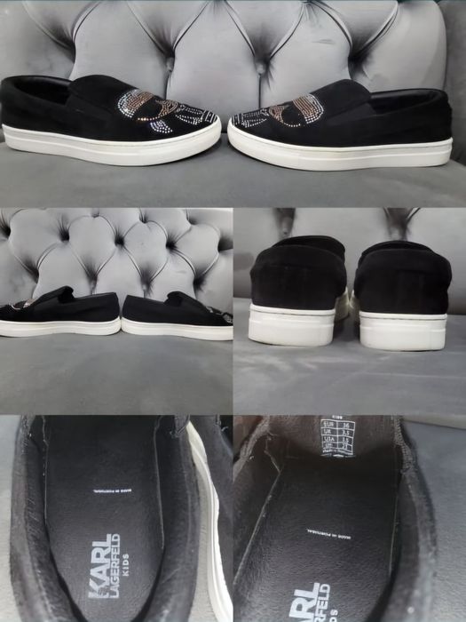 Mocasini balerini adidasi KARL LAGERFELD marime 36