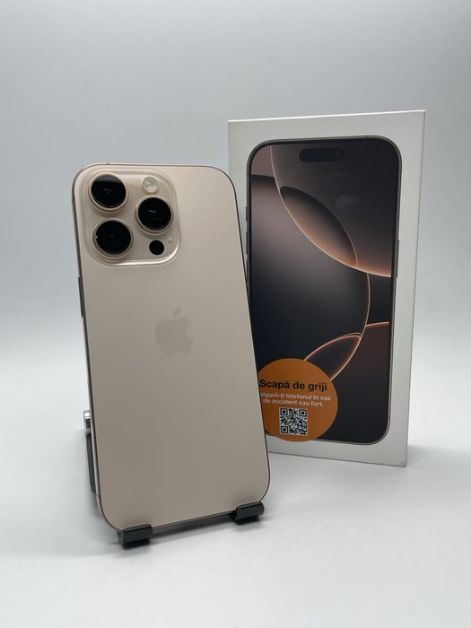 iPhone 16 PRO 256Gb - Stare ca nou - Baterie 91% + Garantie