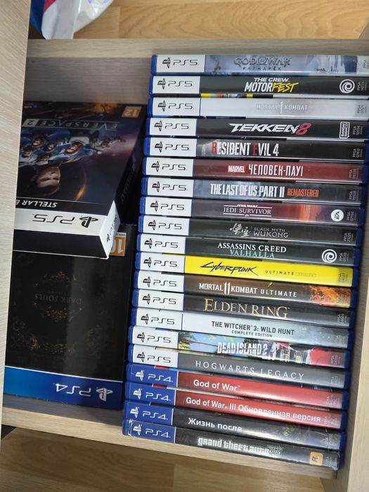Пс5 слим + коллекция