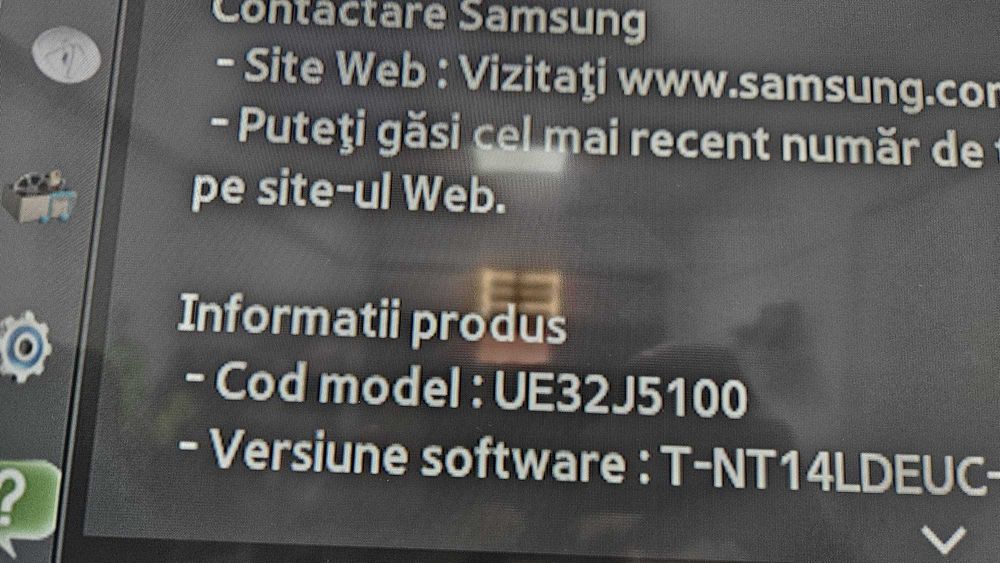 Vand TV Samsung UE