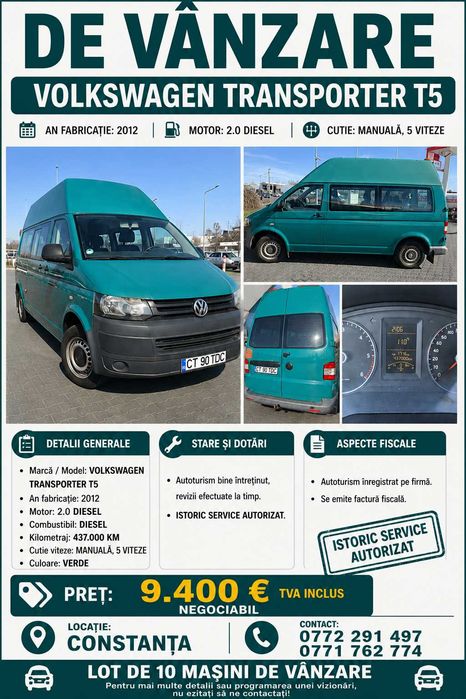 Autoturism de vanzare