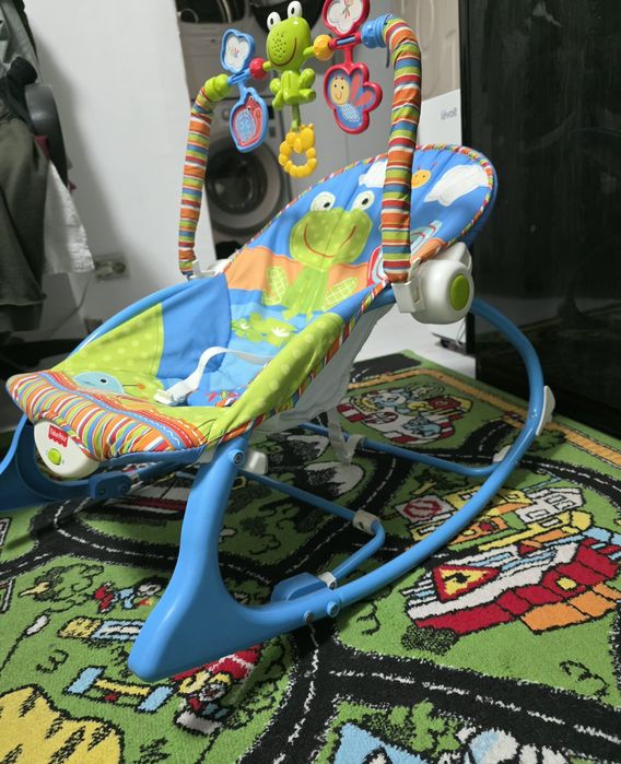 Balansoar si scaun 3 in 1 pentru bebelusi si copii