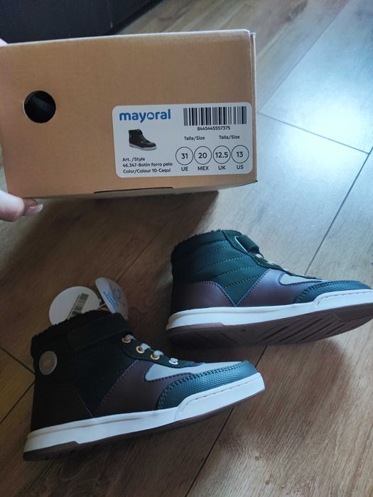 Ново Mayoral  боти за момче детски зимни обувки