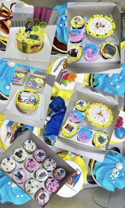 Торты пироги капкейки