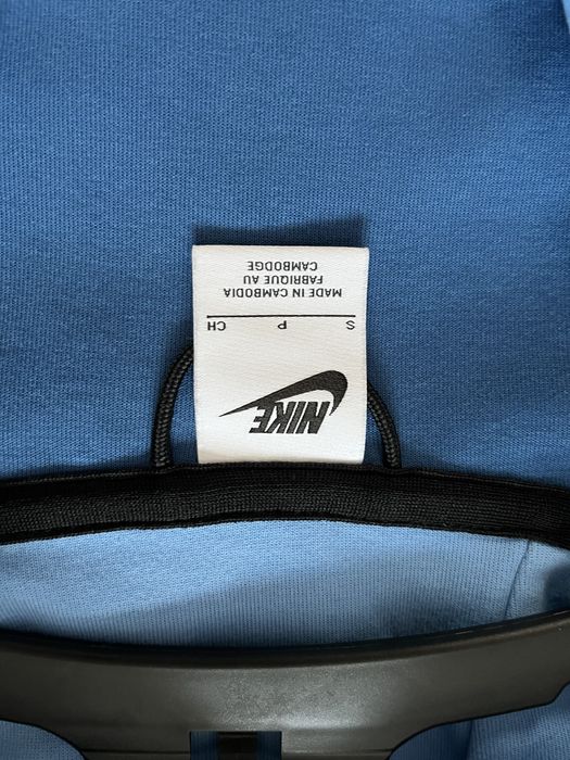 Nike Tech Fleece Blue Navy Orange S (nou/factura)