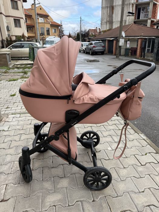 Бебешка количка 2в1 ANEX E/type цвят peach