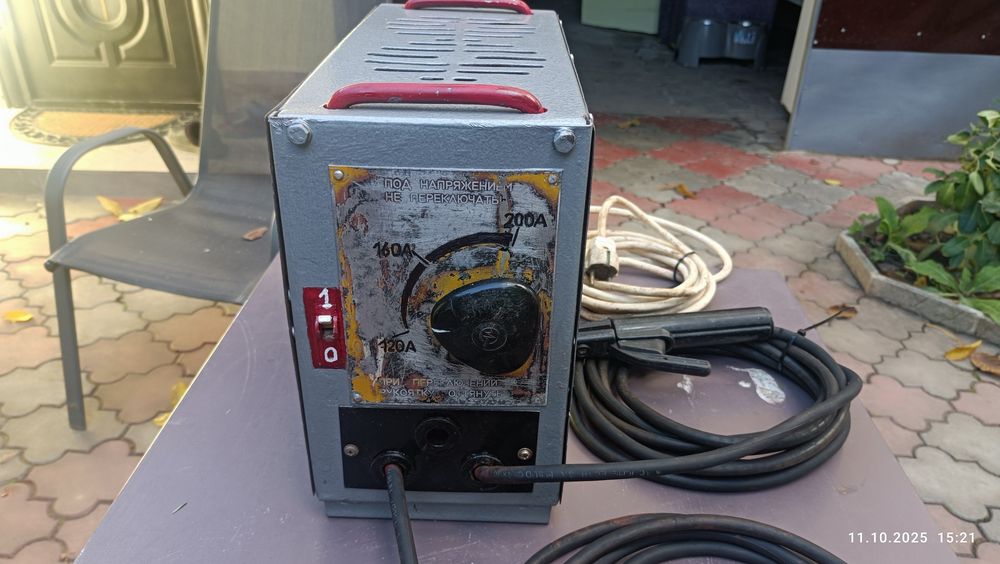 Transformator sudură rusesc.