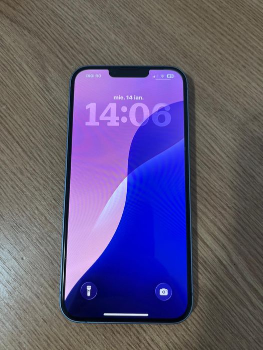 iPhone 14 plus, albastru