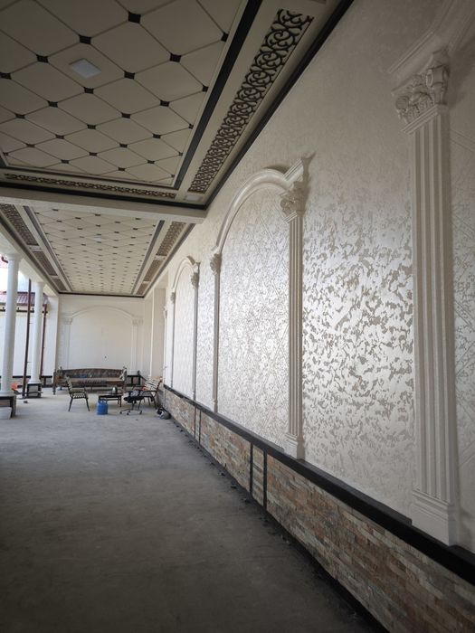 Travertin va Marmarino sifatli va ishonchli. травертин фасада домов