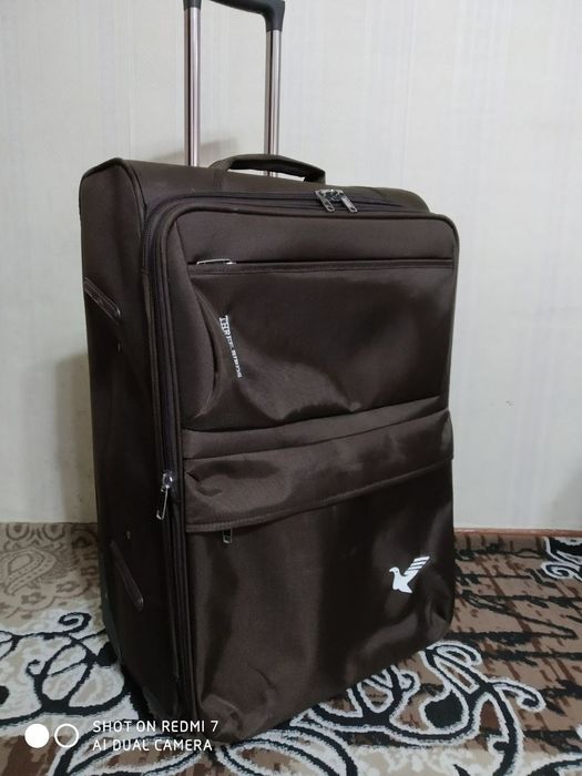 Чемодан большой матерчатый