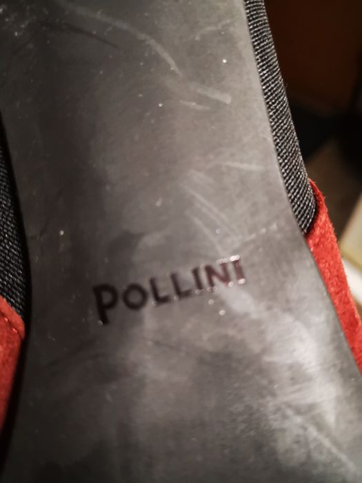 Ghete (40) piele nabuc Polini