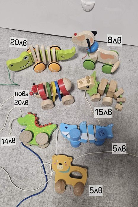Детски дървени играчки, монтесори,образователни
