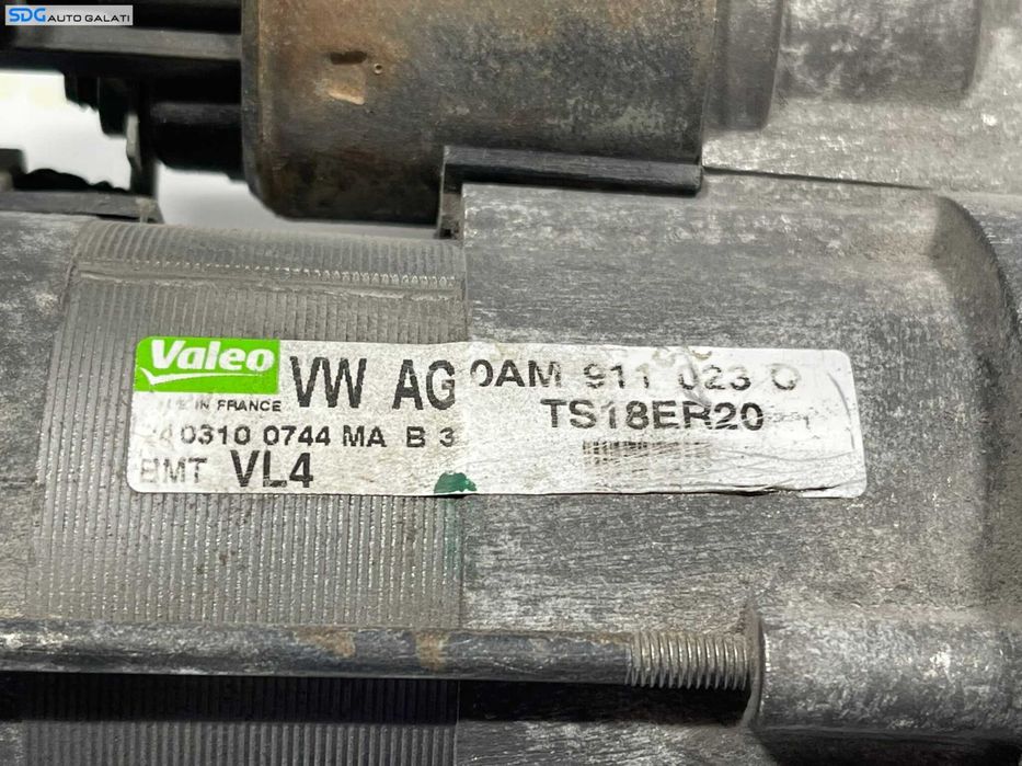 Electromotor cu 12 Dinti Cutie Automata DSG Volkswagen Polo 6R 1.6 TDI CAY CAYA CAYB CAYC 2010 - 2014 Cod 0AM911023Q