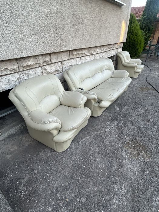 Диван с два фотьойла