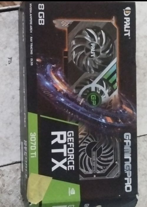 Profesiyonal Vidyo Karta Rtx 3070 ti  Geymirlat va Mantajorlar
