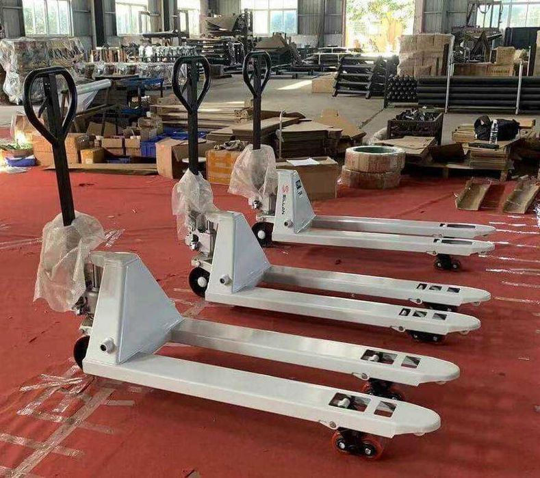 Тележка гидравлическая/ рохля SILLAN ШАНХАЙ HL 2000кг 550мм  Алматы!