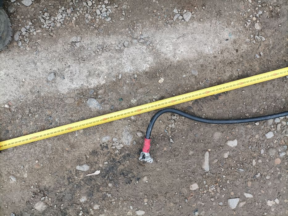Cablu cabluri + - bornă plus,3,5 metri,diametru 13mm, airsoft escalada