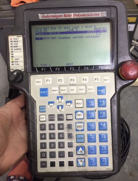 Индустриален робот Fanuc CNC ЦПУ, Роботизирана ръка Fanuc манипулатор