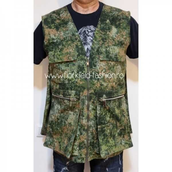 Vesta pentru trufari model camuflaj 1