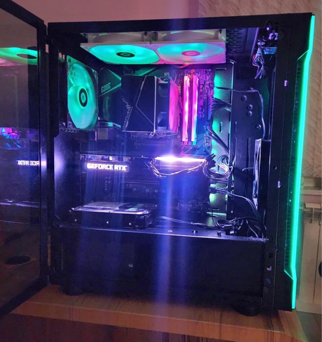 Геймърски компютър intel I7 RX3060ti
