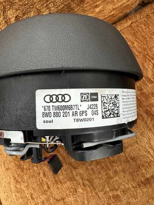 Volan + Airbag Audi A4 B9, A5 8W : 8W0880201AR / 8W0419091CL