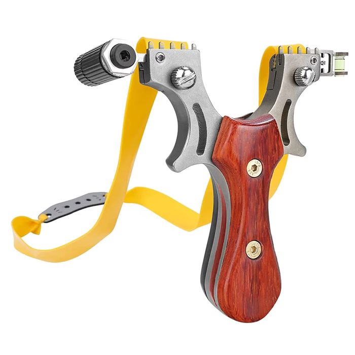 Set prastie cu laser si 100 bile metalice 11.5 cm, boloboc, maner lemn