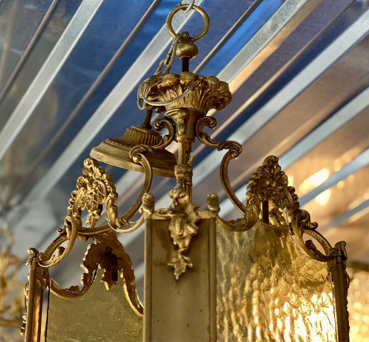 Lampă Bronz *** vintage / antic / vechi / retro ***